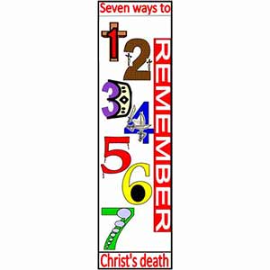 Seven Ways to Remember Christ's Death Bookmark