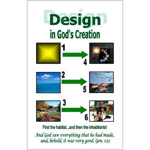 Design in God's Creation Poster