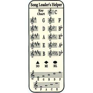 Song Leader's Helper Bookmark