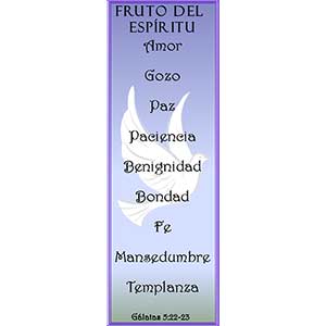 Fruto del Espíritu Marcador