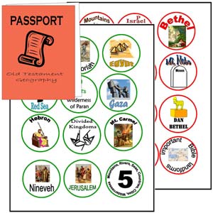 Old Testament Geography Passports