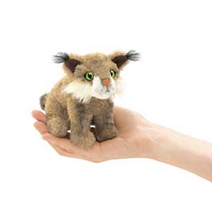 Bobcat Finger Puppet