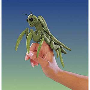 Praying Mantis Finger Puppet