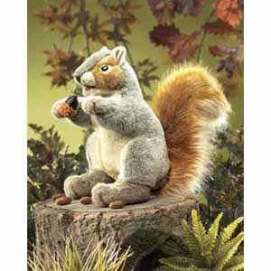 Gray Squirrel Puppet