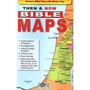 Then and Now Bible Maps Pamphlet