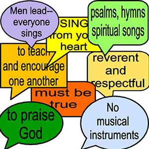 Singing in Worship