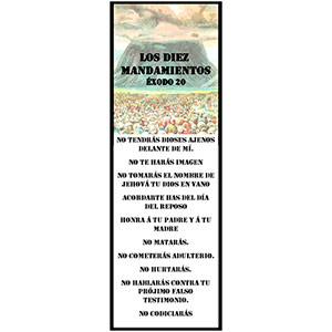 Los Diez Mandamientos Marcador