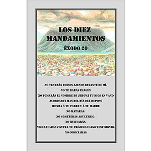 Los Diez Mandamientos Póster