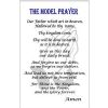 Model Prayer with Praying Hands Poster