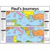 Paul's Journeys: Then and Now Wall Chart