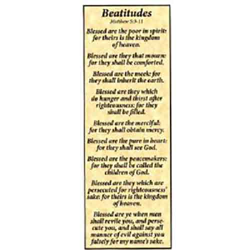Beatitudes Bookmark