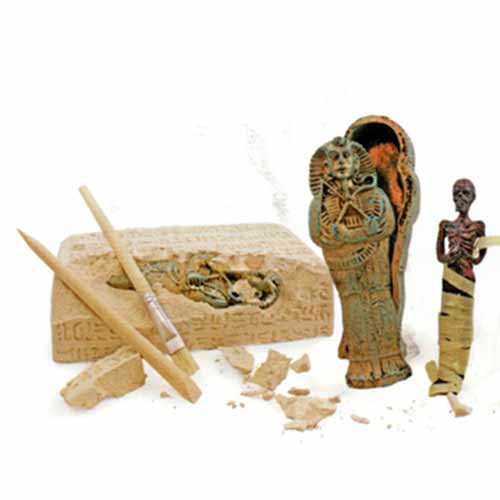 Egyptian Mummy archéologie DIG & Painting Kit-creuser découvrez ensuite décorer 